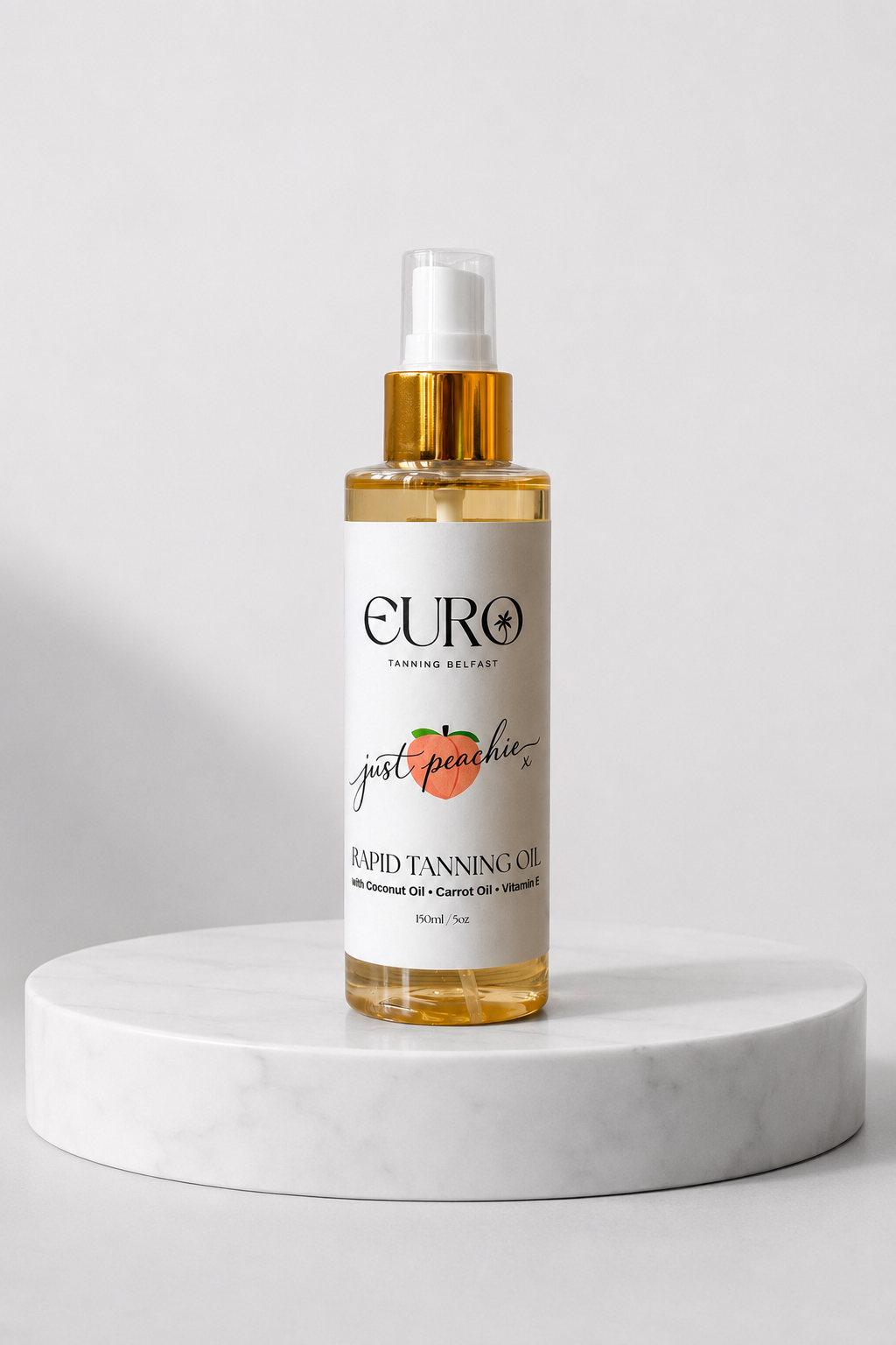 Just Peachie Tanning Oil